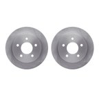 Dynamic Friction 6002-55002 Disc Brake Rotor Set - Rear - view 1