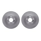 Dynamite Friction 6002-56014 Disc Brake Rotor Set - Front - view 1