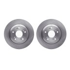 Dynamite Friction 6002-59027 Disc Brake Rotor Set - Rear - view 1
