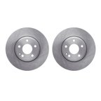 Dynamite Friction 6002-63076 Disc Brake Rotor Set - Front - view 1