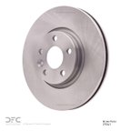 Dynamite Friction 600-27041 Disc Brake Rotor - Front - view 2