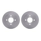 Dynamite Friction 6002-73007 Disc Brake Rotor Set - Rear - view 1