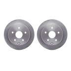 Dynamite Friction 6002-76039 Disc Brake Rotor Set - Rear - view 1