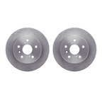 Dynamite Friction 6002-76053 Disc Brake Rotor Set - Rear - view 1