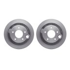 Dynamite Friction 6002-80033 Disc Brake Rotor Set - Rear - view 1