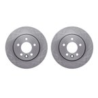 Dynamite Friction 6002-92014 Disc Brake Rotor Set - Front - view 1