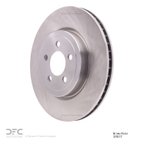 Dynamite Friction 600-39017 Disc Brake Rotor - Front - view 2