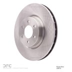 Dynamite Friction 600-40013 Disc Brake Rotor - Front - view 2
