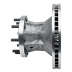 Dynamic Friction 600-40079 Disc Brake Rotor - Front - view 3