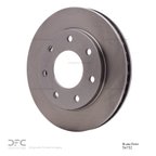 Dynamite Friction 600-54152 Disc Brake Rotor - Front - view 2