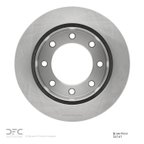 Dynamite Friction 600-54161 Disc Brake Rotor - Rear - view 6