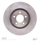 Dynamite Friction 600-54171 Disc Brake Rotor - Front - view 6