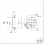Dynamite Friction 600-59016 Disc Brake Rotor - Front - view 7