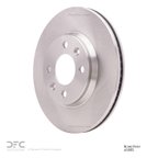 Dynamite Friction 600-65005 Disc Brake Rotor - Front - view 2