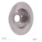 Dynamite Friction 600-76079 Disc Brake Rotor - Rear - view 4
