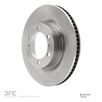 Dynamite Friction 600-76142 Disc Brake Rotor - Front - view 2
