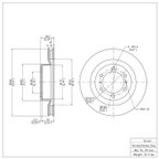Dynamite Friction 600-76142 Disc Brake Rotor - Front - view 7