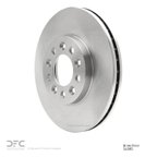 Dynamite Friction 604-54085 Disc Brake Rotor - Front - view 2