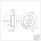 Dynamite Friction 604-76069 Disc Brake Rotor - Rear - view 7