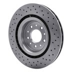 Dynamite Friction 620-20016 Disc Brake Rotor - Front - view 4