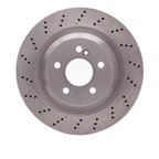 Dynamite Friction 620-63076 Disc Brake Rotor - Rear - view 1
