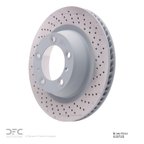 Dynamite Friction 624-02072D Disc Brake Rotor - Rear Right - view 2