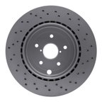 Dynamite Friction 624-13042 Disc Brake Rotor - Rear - view 5