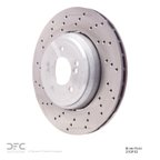Dynamite Friction 624-31091D Disc Brake Rotor - Rear Left - view 2