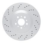 Dynamite Friction 624-31194D Disc Brake Rotor - Rear Left - view 1