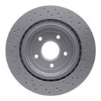 Dynamite Friction 624-47035 Disc Brake Rotor - Rear - view 5