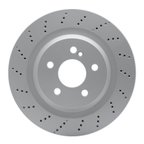 Dynamite Friction 624-63076 Disc Brake Rotor - Rear - view 1