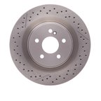 Dynamite Friction 630-63092 Disc Brake Rotor - Rear - view 1
