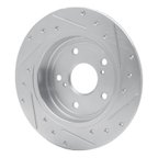 Dynamic Friction 631-01005L Disc Brake Rotor - Rear Left - view 4