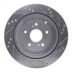 Dynamic Friction 631-01015L Disc Brake Rotor - Rear Left - view 5