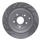 Dynamic Friction 631-01015R Disc Brake Rotor - Rear Right - view 5