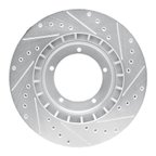 Dynamic Friction 631-02018L Disc Brake Rotor - Front Left - view 5
