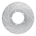 Dynamic Friction 631-02018L Disc Brake Rotor - Front Left - view 1