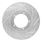 Dynamic Friction 631-02018R Disc Brake Rotor - Front Right - view 1