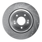 Dynamite Friction 631-03056L Disc Brake Rotor - Rear Left - view 1