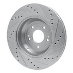 Dynamite Friction 631-03056L Disc Brake Rotor - Rear Left - view 4