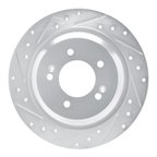 Dynamite Friction 631-03068L Disc Brake Rotor - Rear Left - view 1