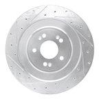 Dynamite Friction 631-10007L Disc Brake Rotor - Rear Left - view 1