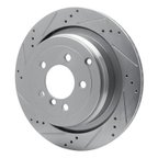 Dynamite Friction 631-11016L Disc Brake Rotor - Rear Left - view 2
