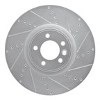 Dynamite Friction 631-11021R Disc Brake Rotor - Front Right - view 1