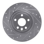 Dynamite Friction 631-11028L Disc Brake Rotor - Rear Left - view 1