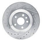 Dynamite Friction 631-11035L Disc Brake Rotor - Rear Left - view 1