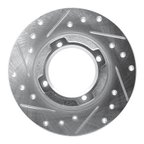 Dynamic Friction 631-13001L Disc Brake Rotor - Rear Left - view 1