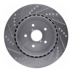 Dynamic Friction 631-13017R Disc Brake Rotor - Rear Right - view 5