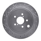 Dynamite Friction 631-13023L Disc Brake Rotor - Rear Left - view 1