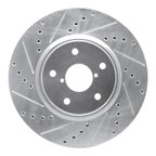 Dynamite Friction 631-13035L Disc Brake Rotor - Front Left - view 1